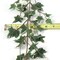 6ft Variegated English Ivy Garland with Silk Leaves, Floral Home by Artificial Flowers